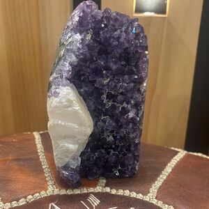 Amethyst and Quartz Crystal Geode